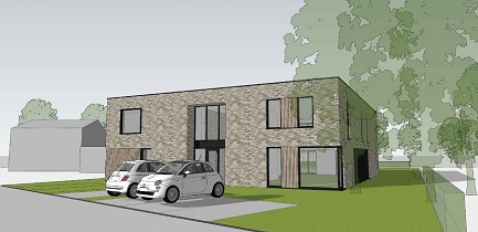 nieuwbouw 4 appartementen te susteren