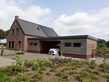 nieuwbouw passiefwoning stramproy